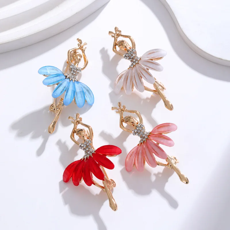 Accessoire de mode broche danseuse étoile