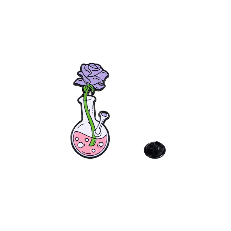 Pin's Fleur Moderne avec un éclairage naturel