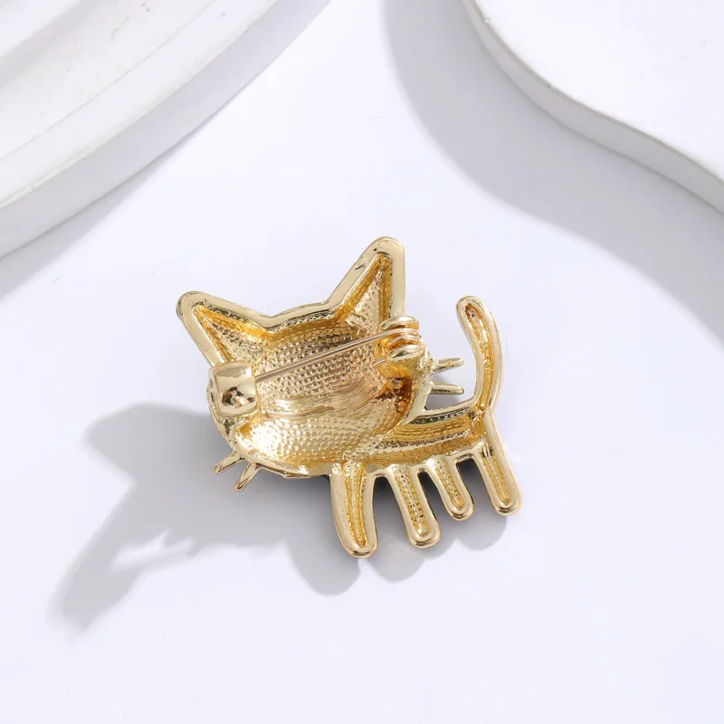Détails de la broche chat unisexe pour enfant