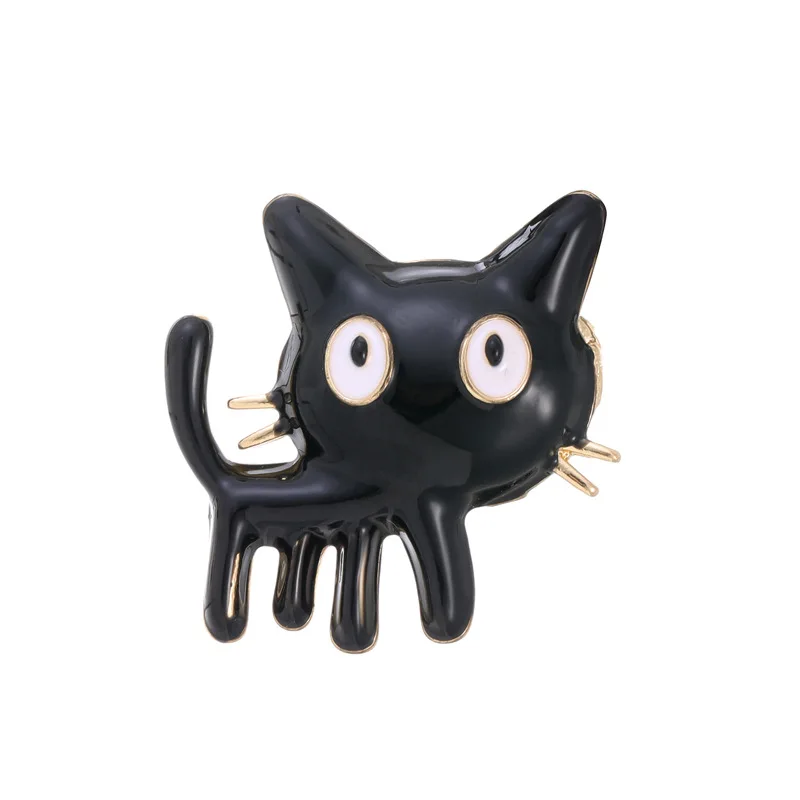 Broche avec motif de chat pour enfant