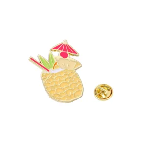 Pin's Coco Doré sur fond neutre