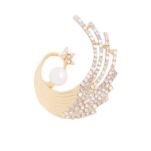 Broche Phoenix Femme en métal élégant