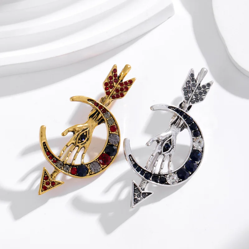 Vue rapprochée de la broche œil céleste