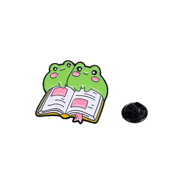 Accessoire de mode Pin's Couple De Grenouille