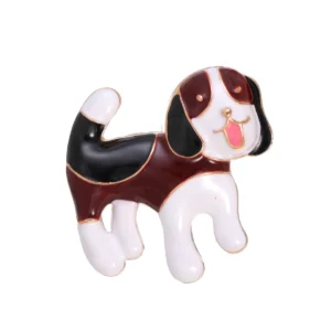 Broche Chien avec design amusant et unique