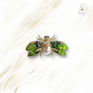 Broche Abeille Fête Colorée