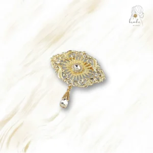 Broche Ancienne Candeur Cristalline