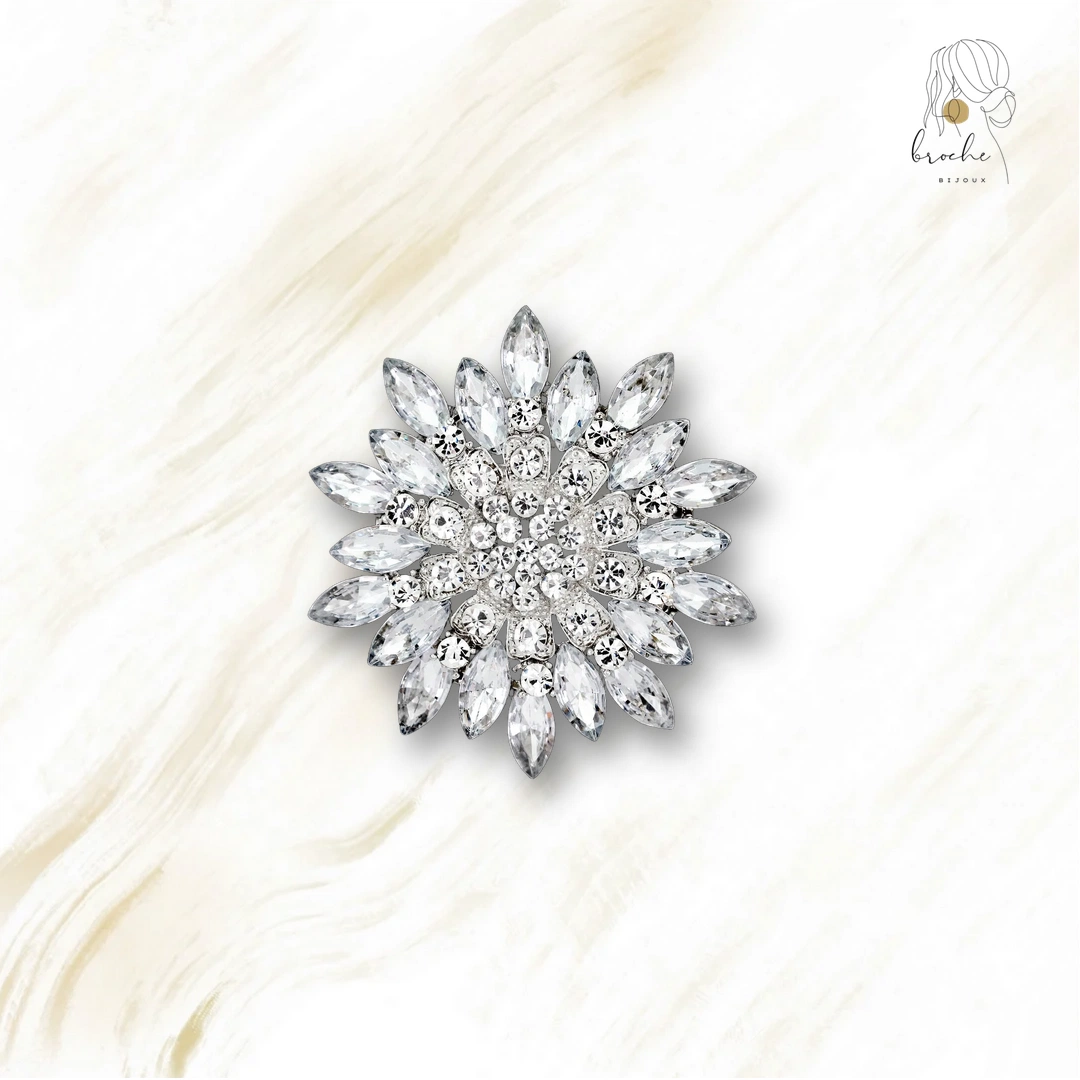 Broche Ancienne Charme Indien