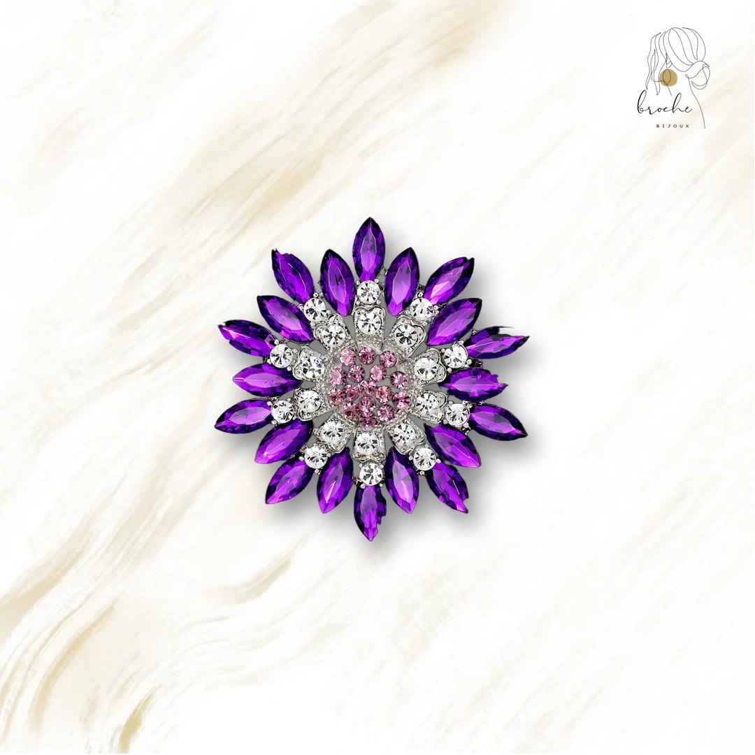 Broche Ancienne Charme Indien