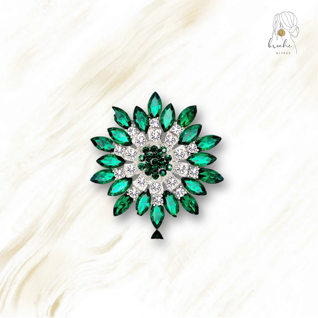 Broche Ancienne Charme Indien