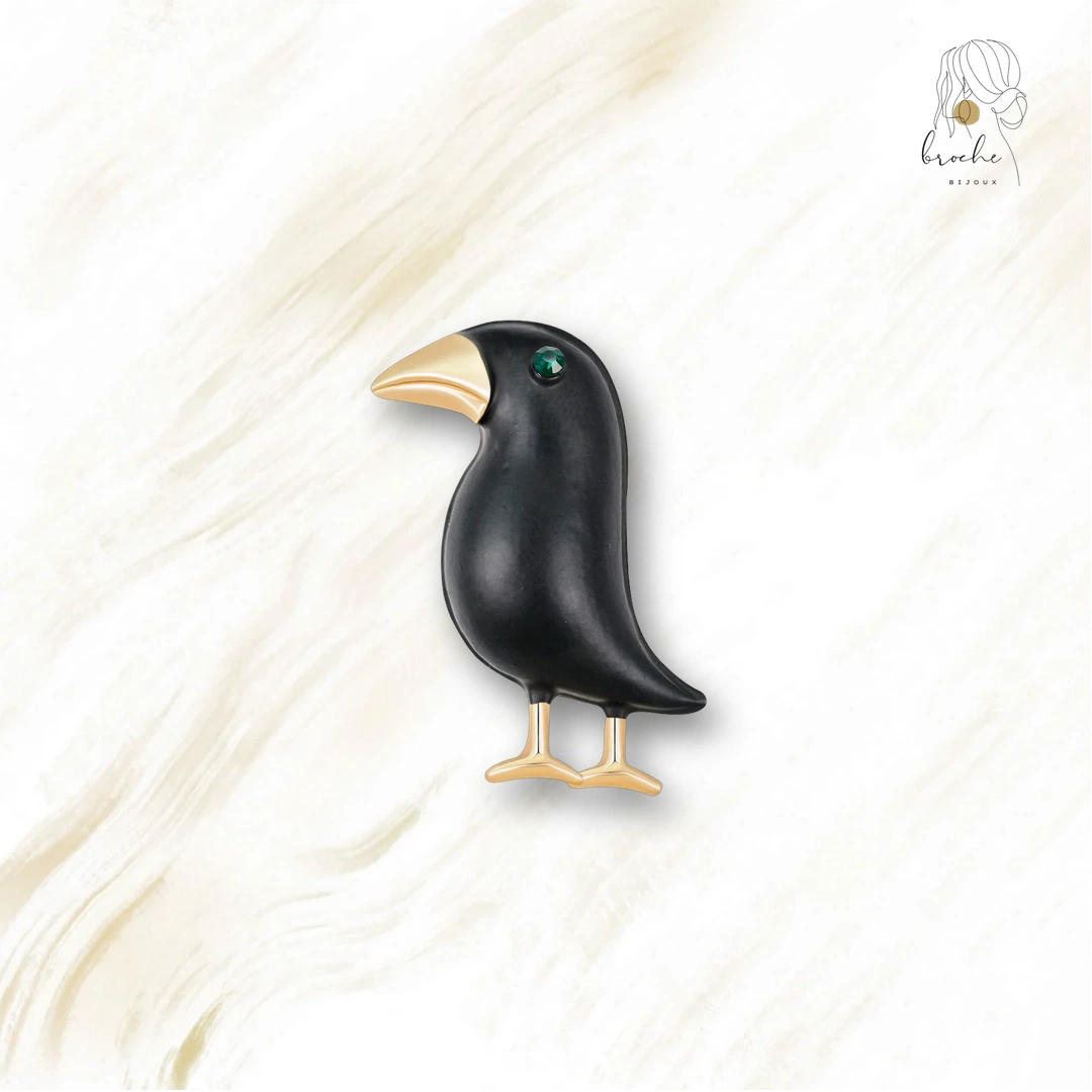 Broche Ancienne Forme Oiseau