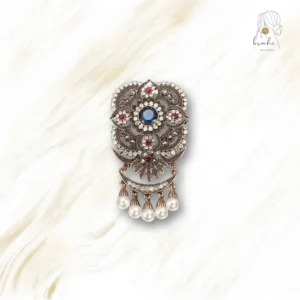 Broche Ancienne Style Indien