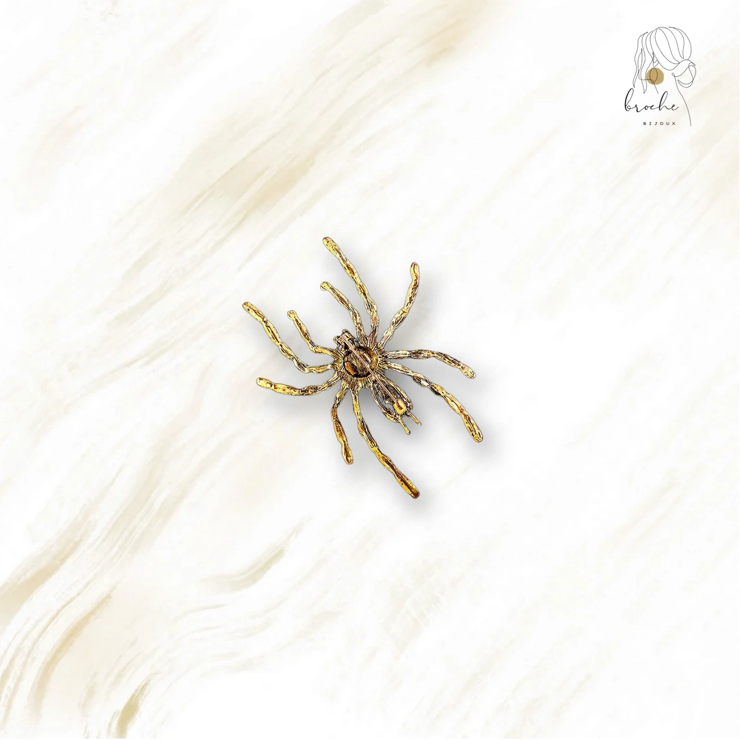Broche Araignée Antique