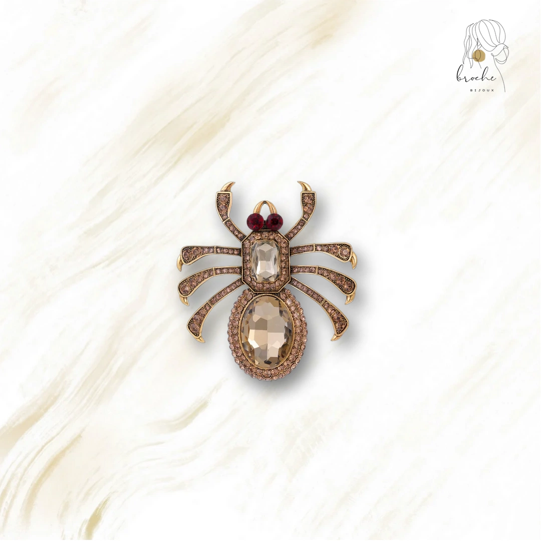 Broche Araignée Art Nouveau