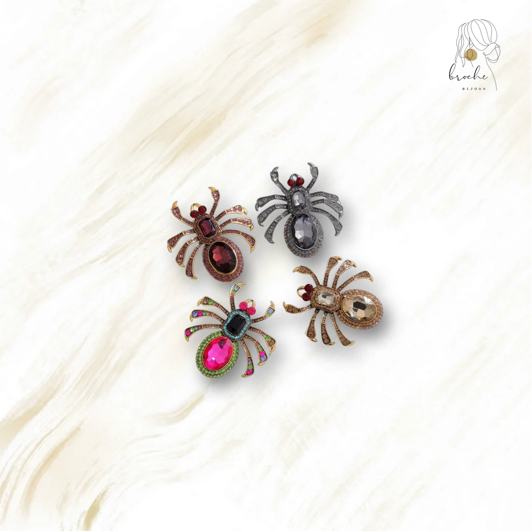Broche Araignée Art Nouveau
