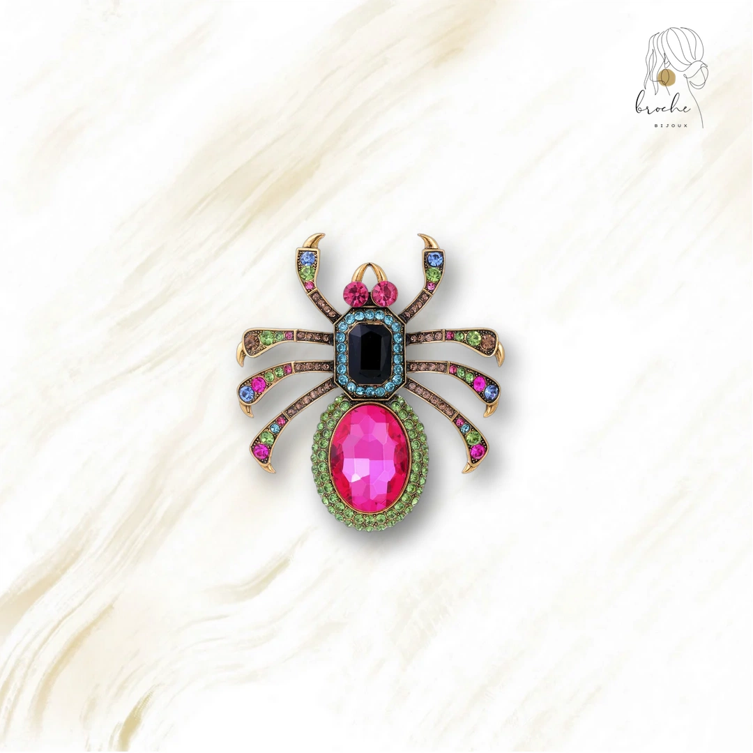 Broche Araignée Art Nouveau