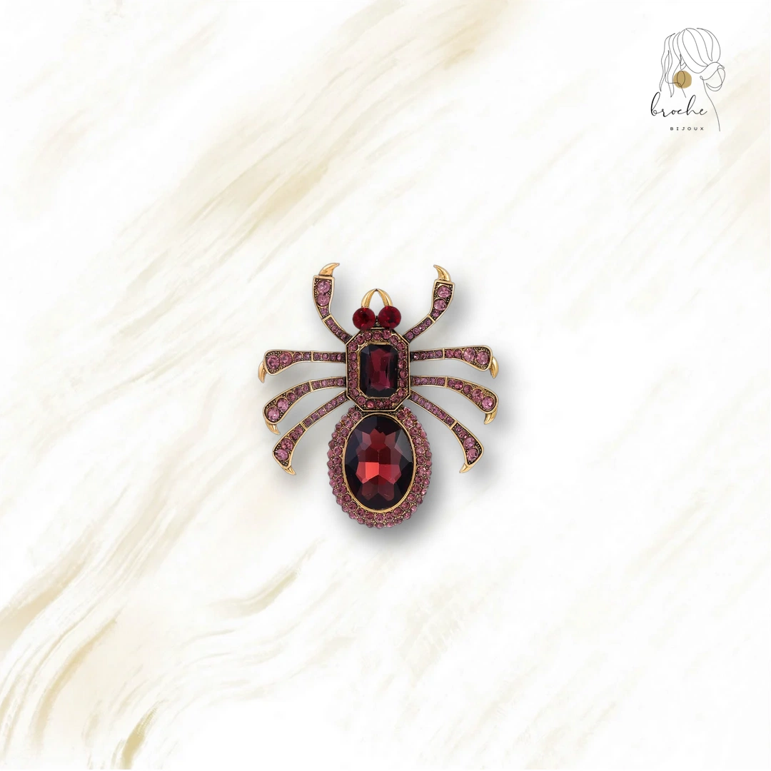 Broche Araignée Art Nouveau