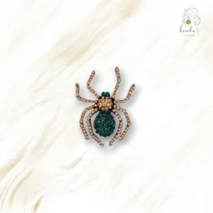 Broche Araignée Bicolore