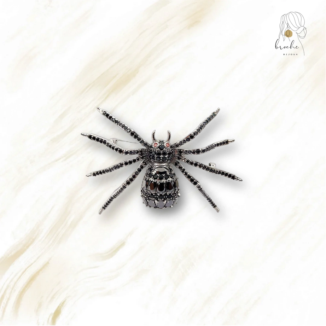 Broche Araignée Élégante