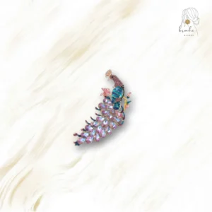 Broche Art Nouveau Paon