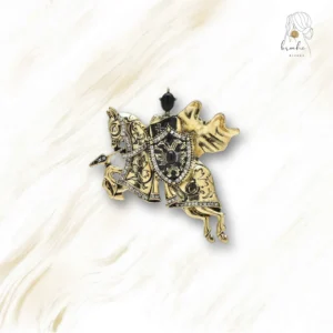 Broche Avec Cavalier Sur Cheval