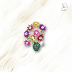 Broche Bouquet De Fleurs