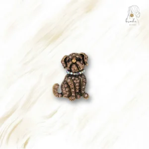 Broche Bulldog Style Ancien