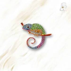 Broche Caméléon