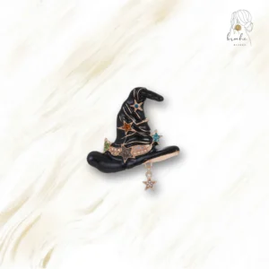 Broche Chapeau De Sorcière Moderne