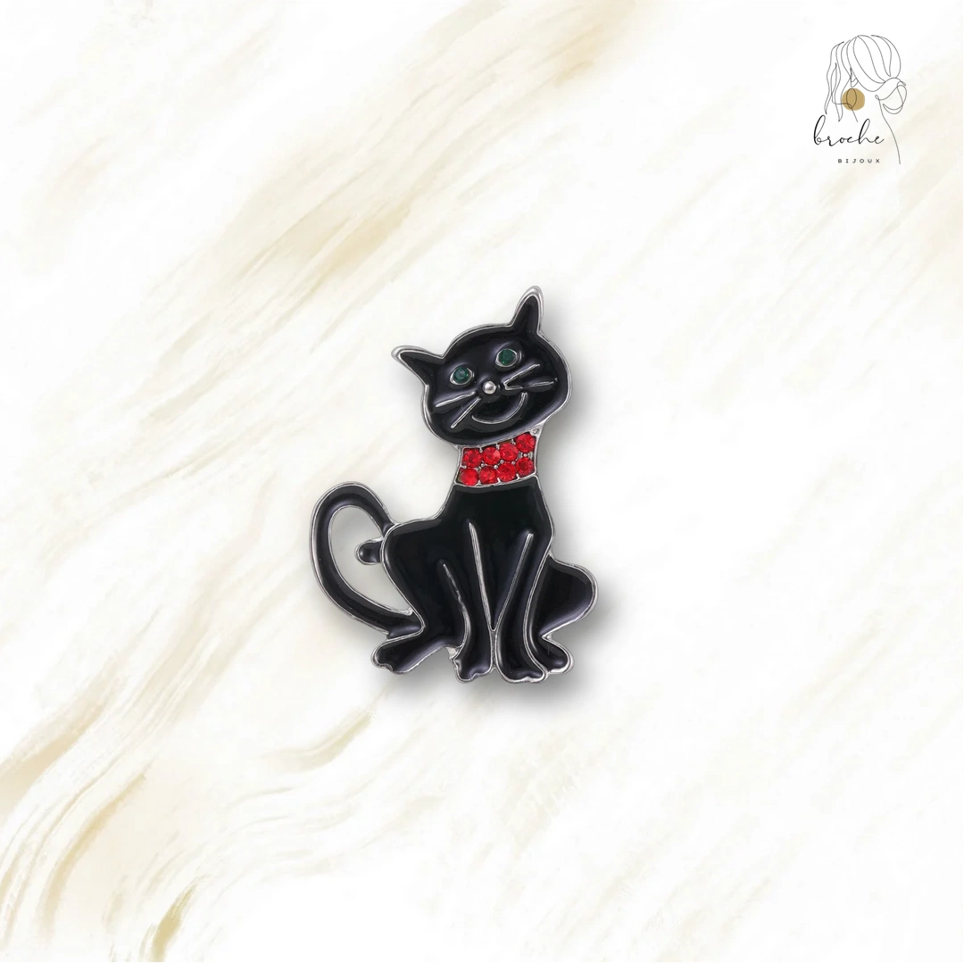Broche Chat Fantaisie