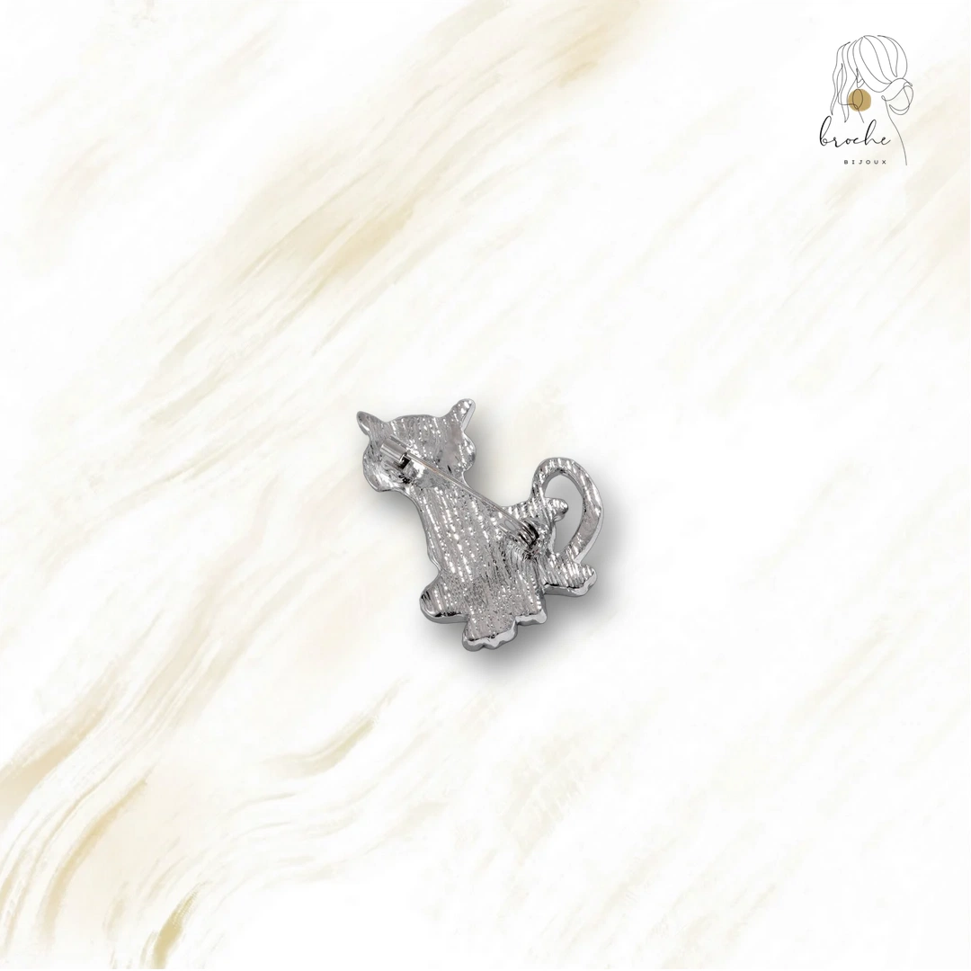 Broche Chat Fantaisie
