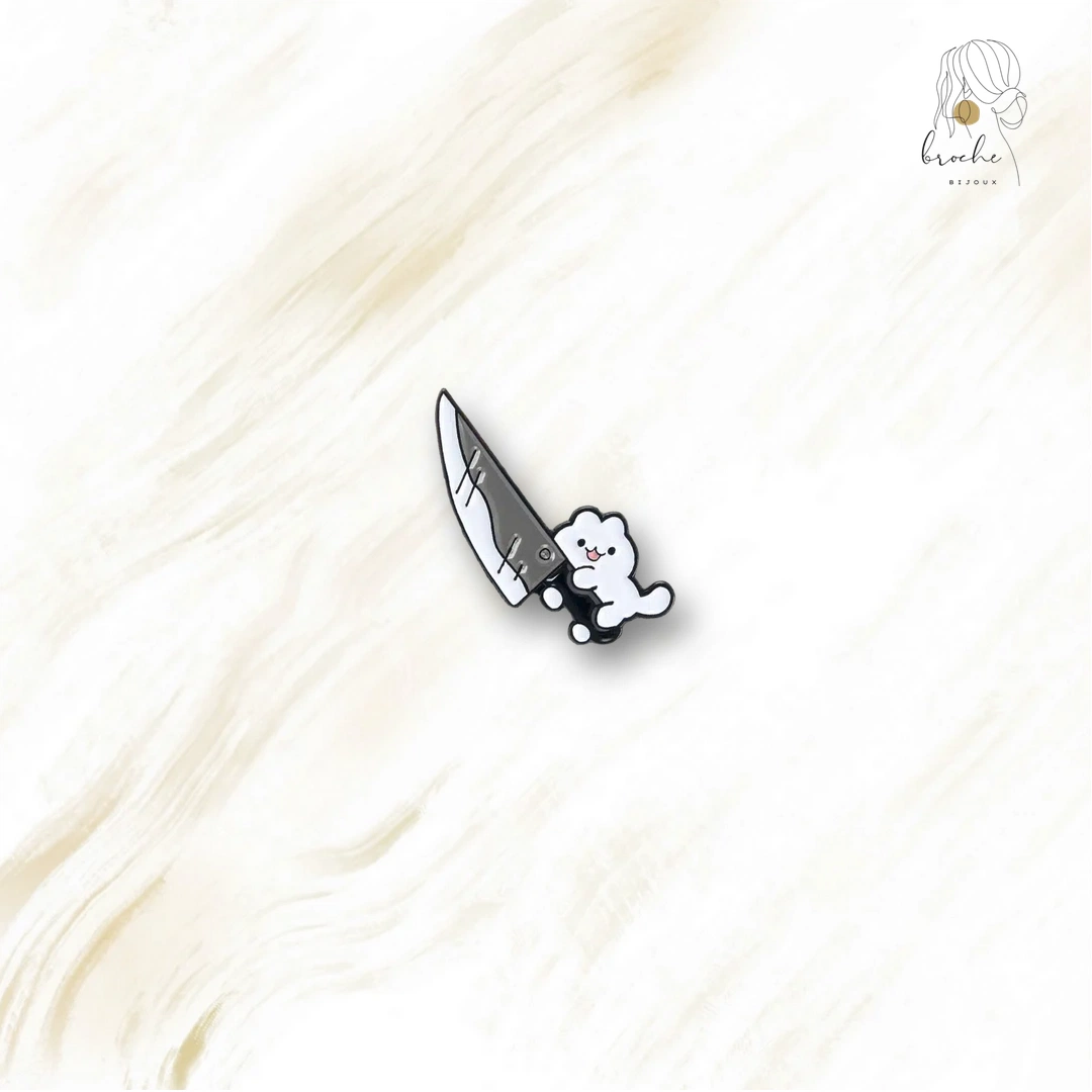 Broche Chat Fun