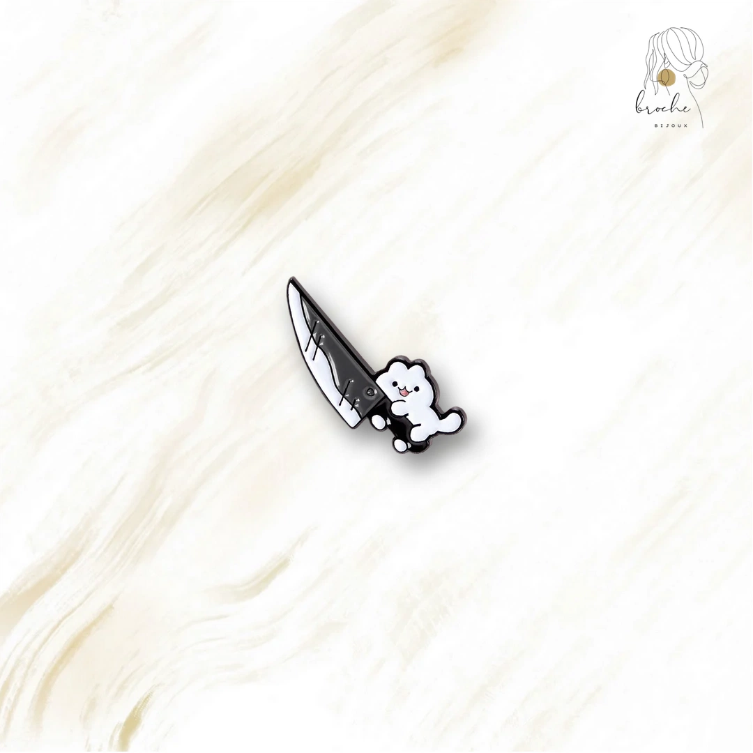 Broche Chat Fun