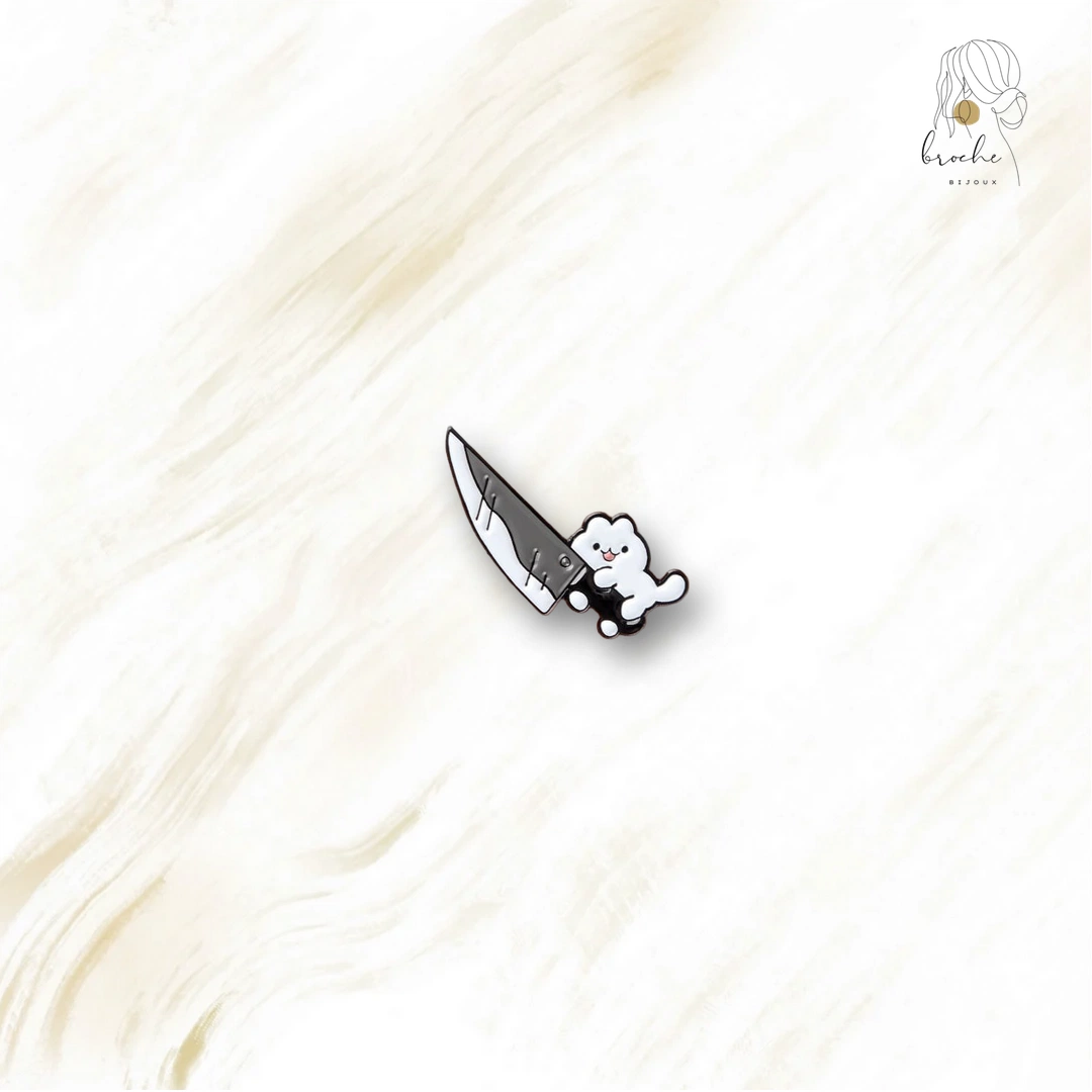 Broche Chat Fun