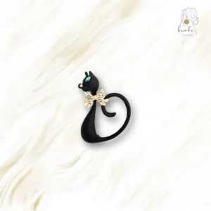 Broche Chat Gentleman