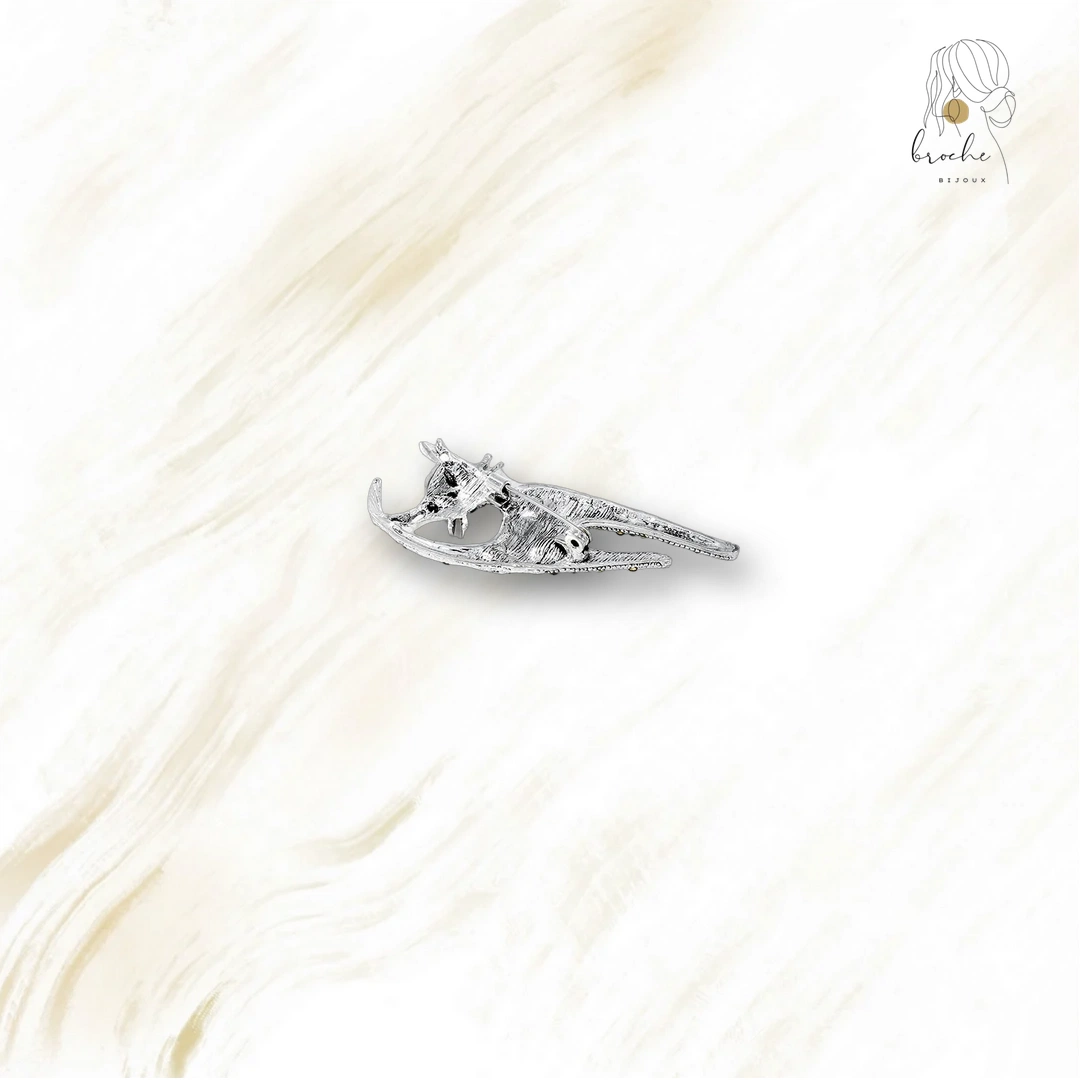 Broche Chat Paillettes