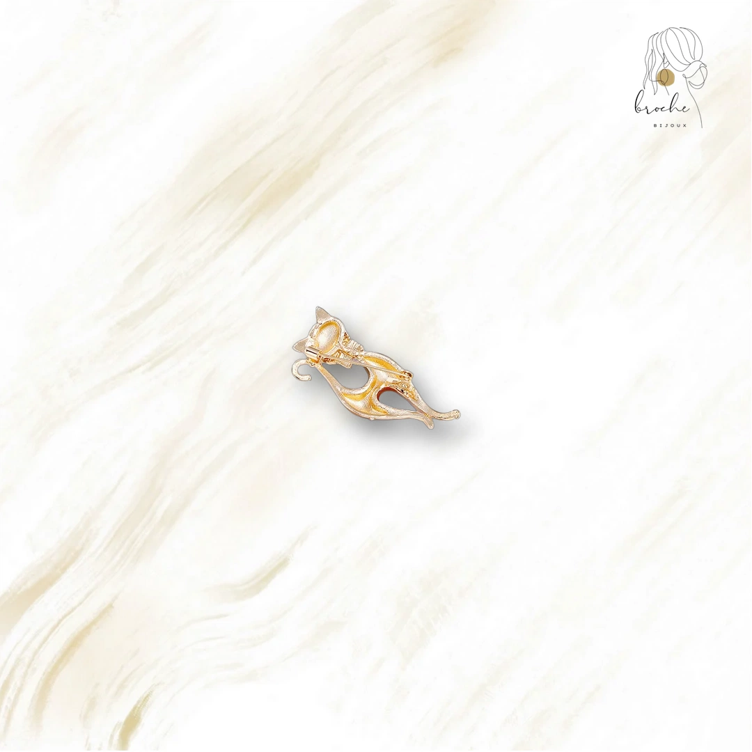 Broche Chat Royal