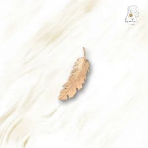 Broche Cheveux Plume