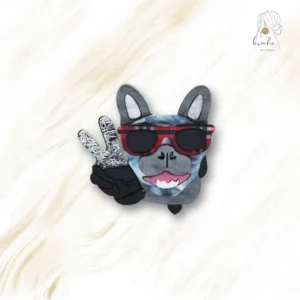 Broche Chien Mini Star