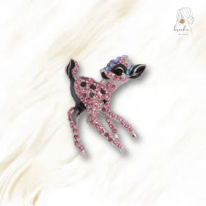 Broche Chien Strass