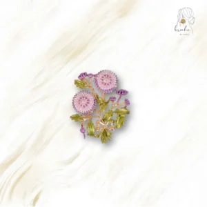 Broche Chrysanthèmes Miniature