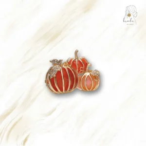 Broche Citrouille Doré