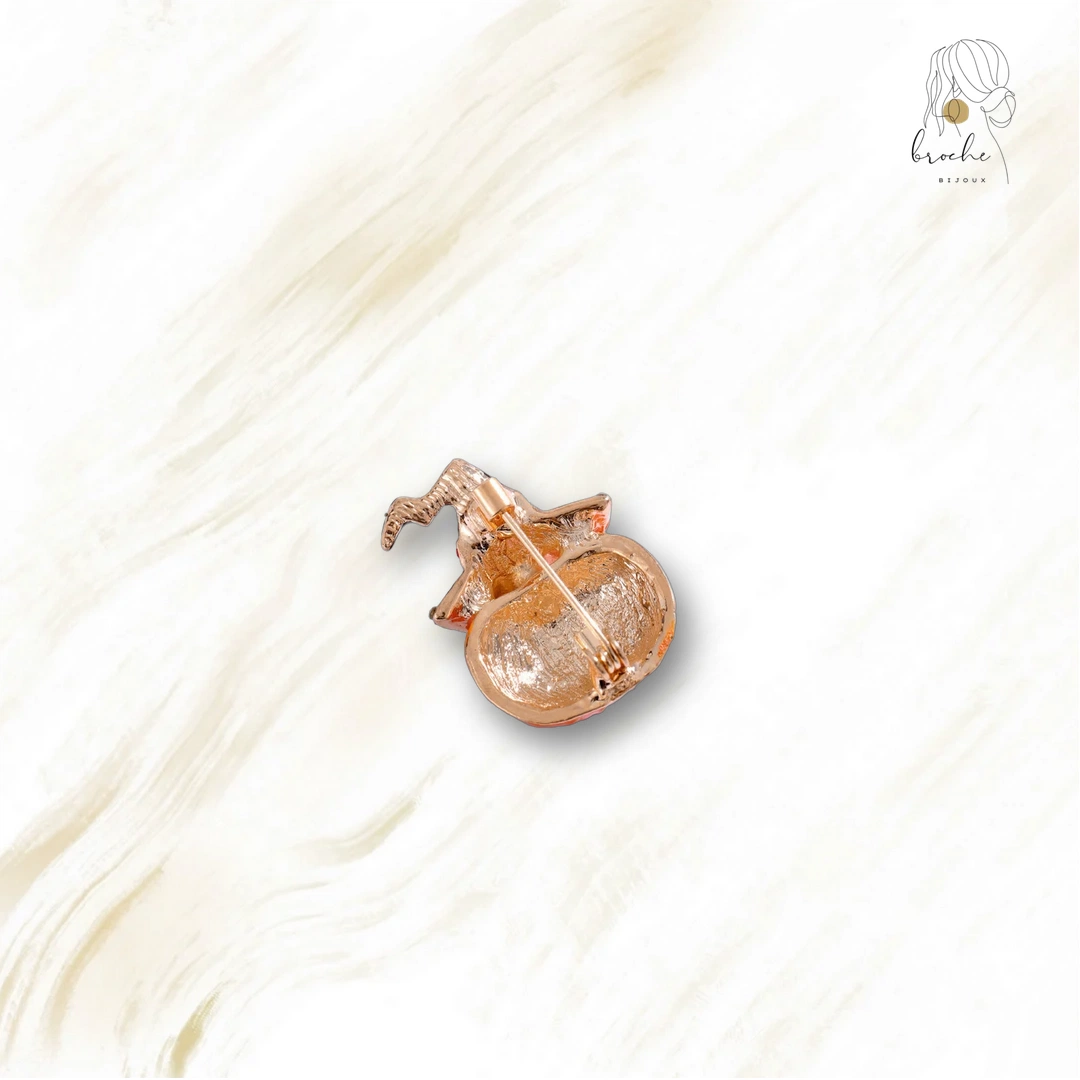 Broche Citrouille Malveillante
