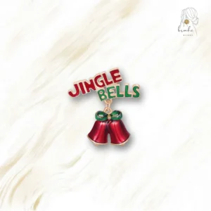 Broche Cloche JUNGLE BELLS Noêl