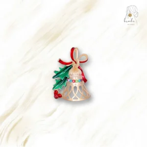 Broche Cloche Moderne De Noël