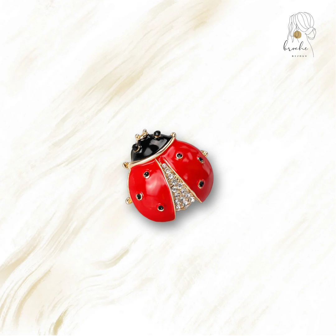 Broche Coccinelle Envol Furtif
