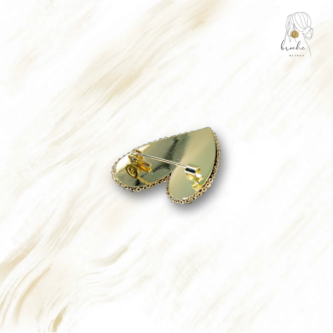 Broche Cœur Caprice Amoureux