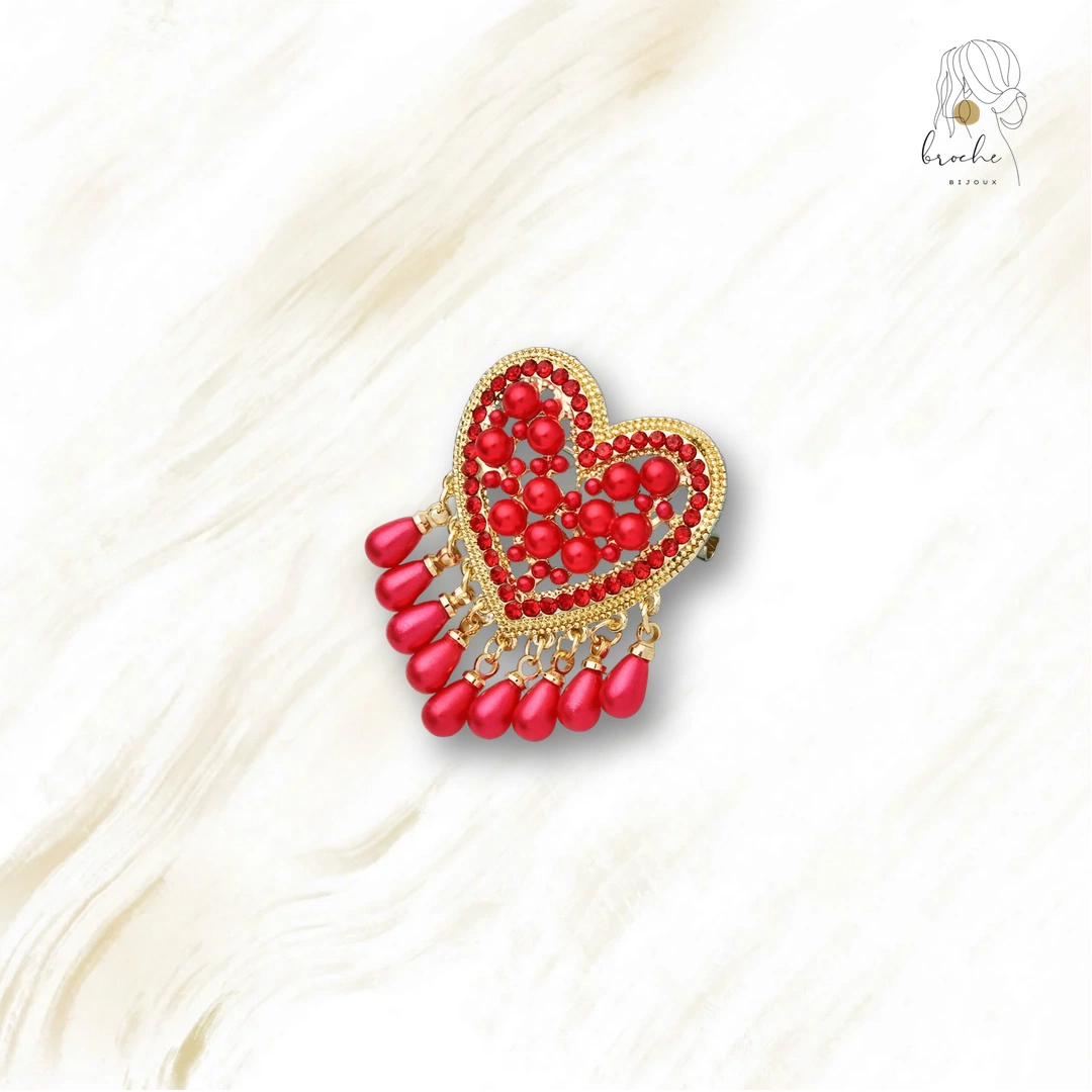 Broche Cœur Illusion