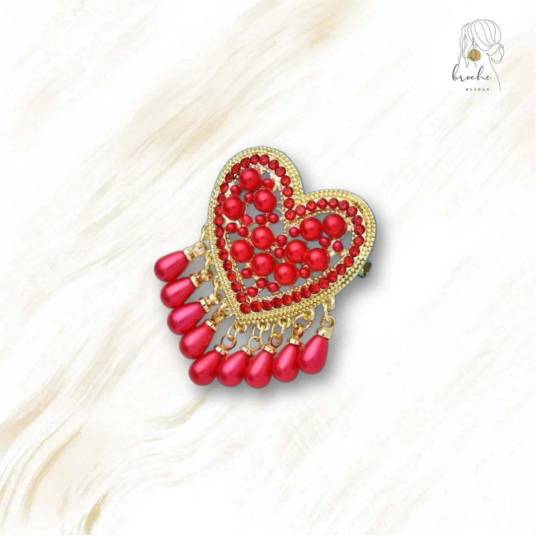 Broche Cœur Illusion