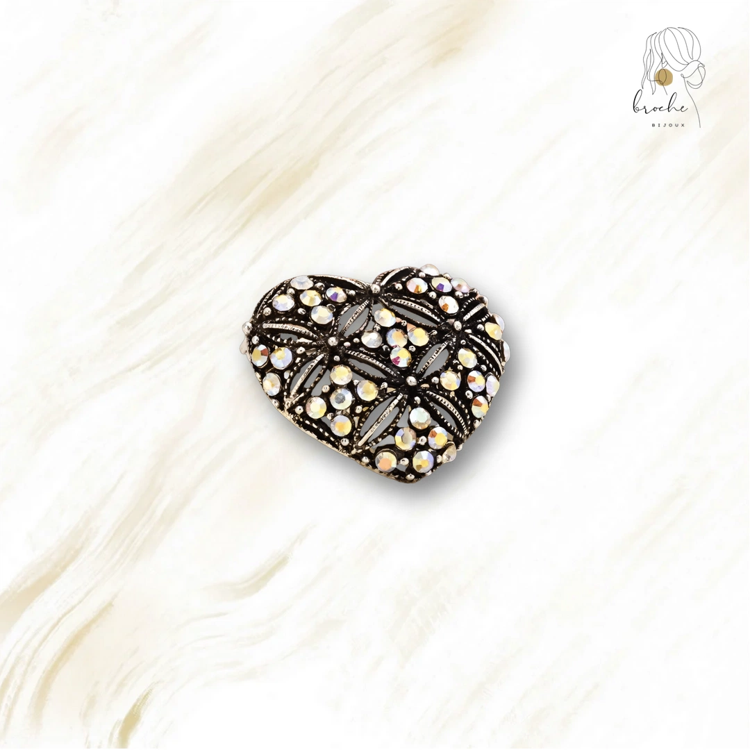 Broche Cœur Light Your Heart